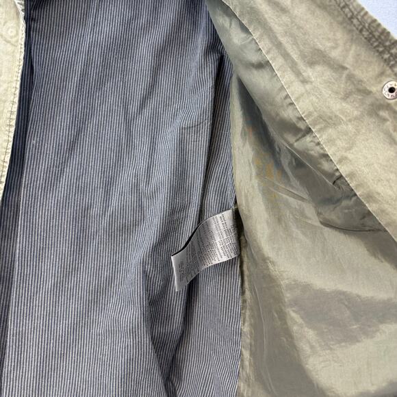 Levi Strauss & Co Jacket Women's M Olive Green Lightweight Stand Collar Military - Picture 5 of 12